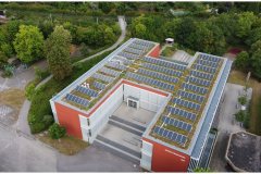 11 Just doing it - solar green roof on school building 2002
