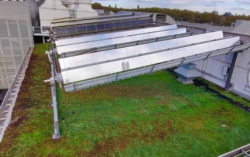 First Tracking Solar Green Roof in the world